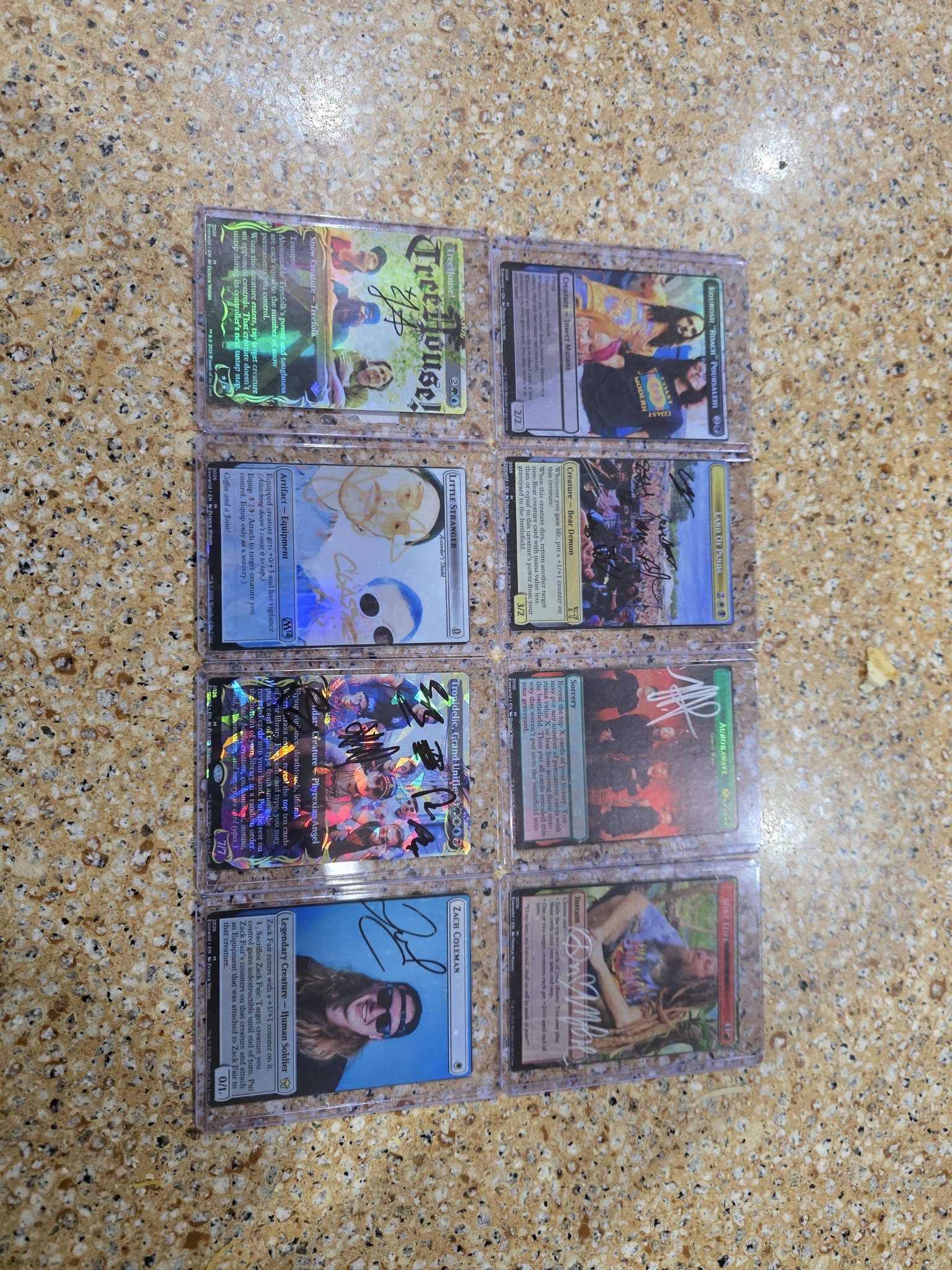 Everwild 2026 Custom MTG themed Artist Trading Cards