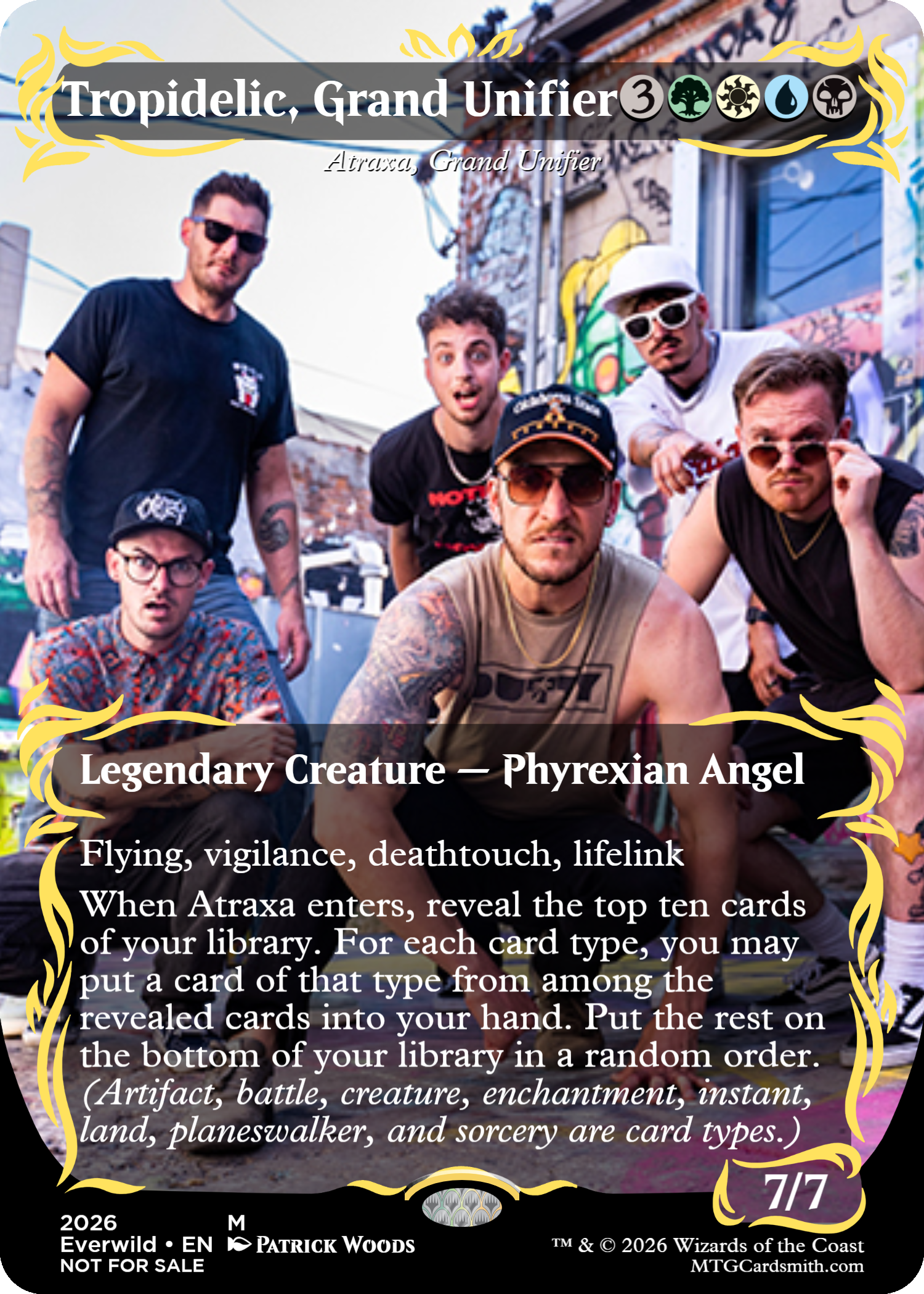 Everwild 2026 Custom MTG themed Artist Trading Cards