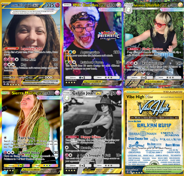 2026 Vibe High Pokémon Theme Trading Cards