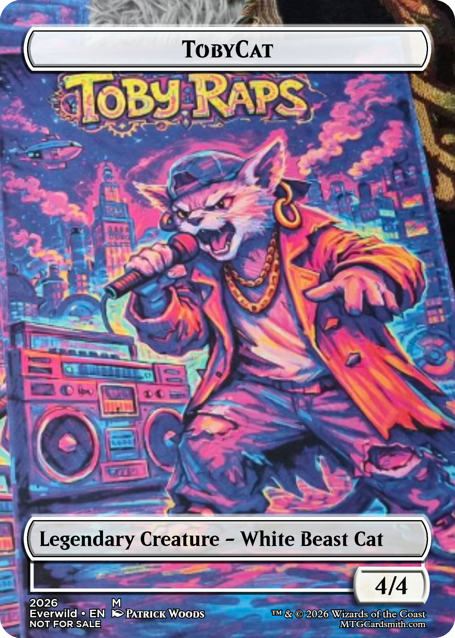 Everwild 2026 Custom MTG themed Artist Trading Cards