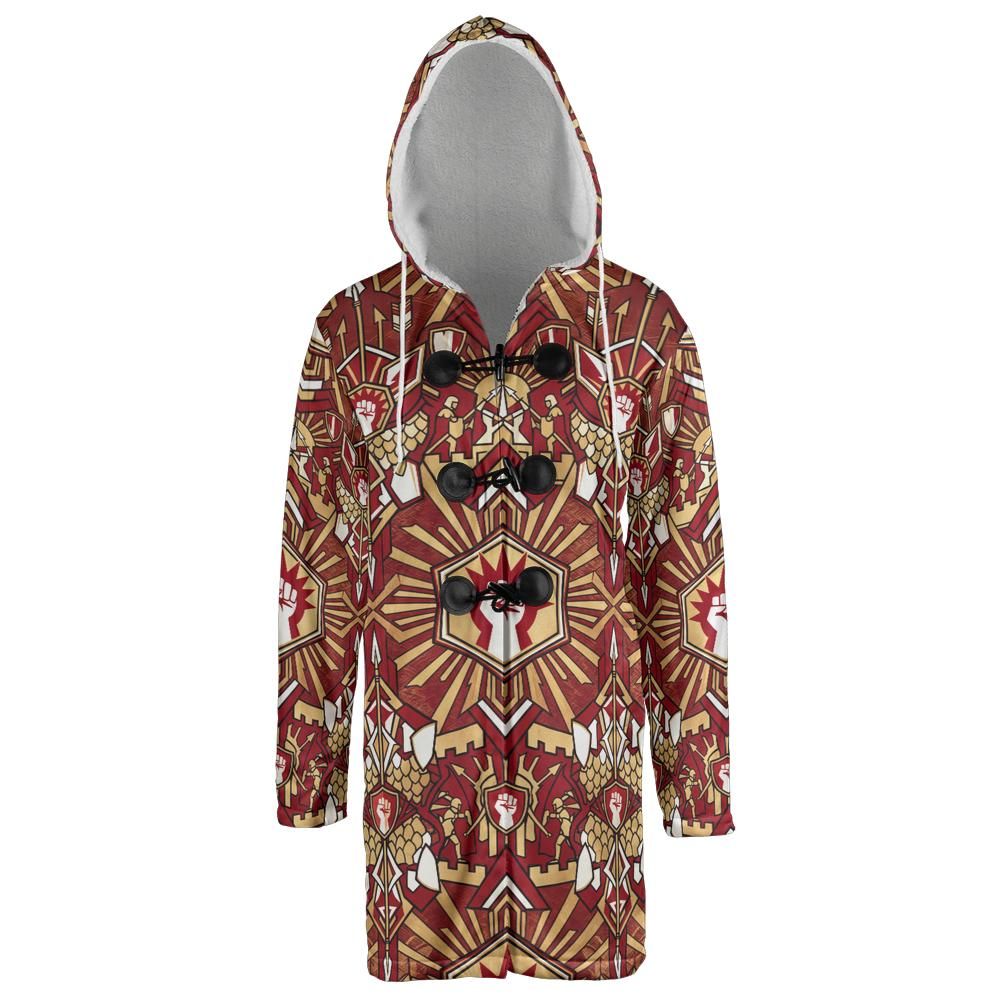 Boros Hooded Cloak Coat