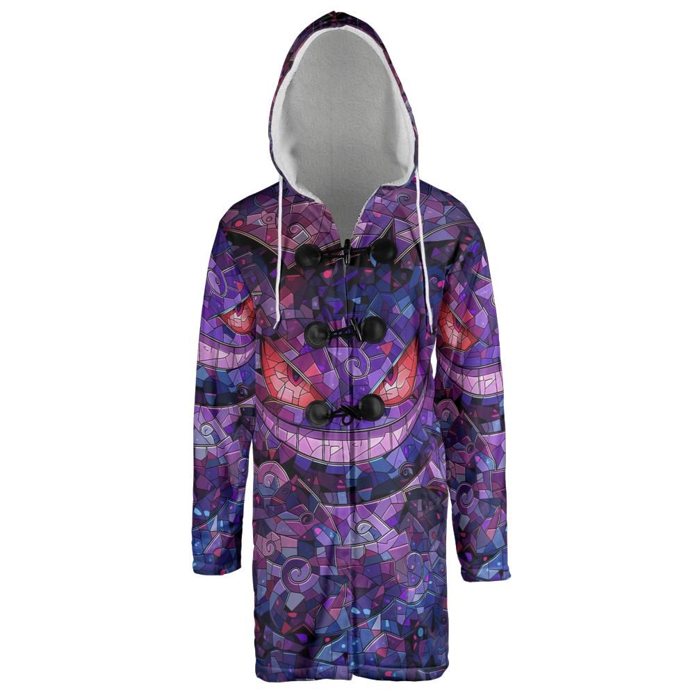 Stain-gar Hooded Cloak Coat