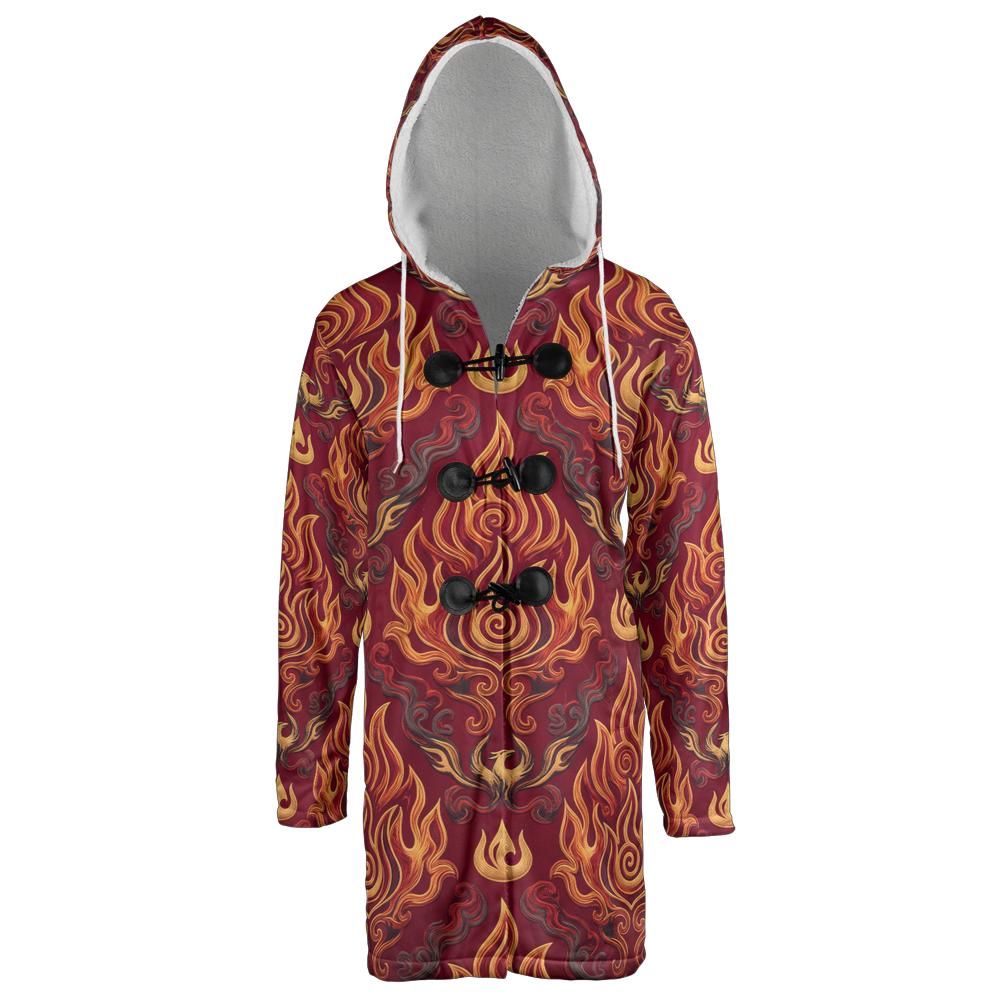 ATLA Fire Nation Inspired Hooded Cloak Coat