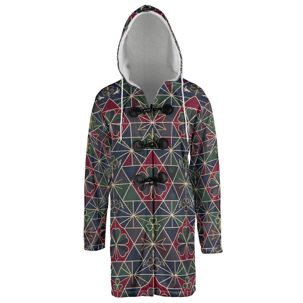 Black Clover Hooded Cloak Coat