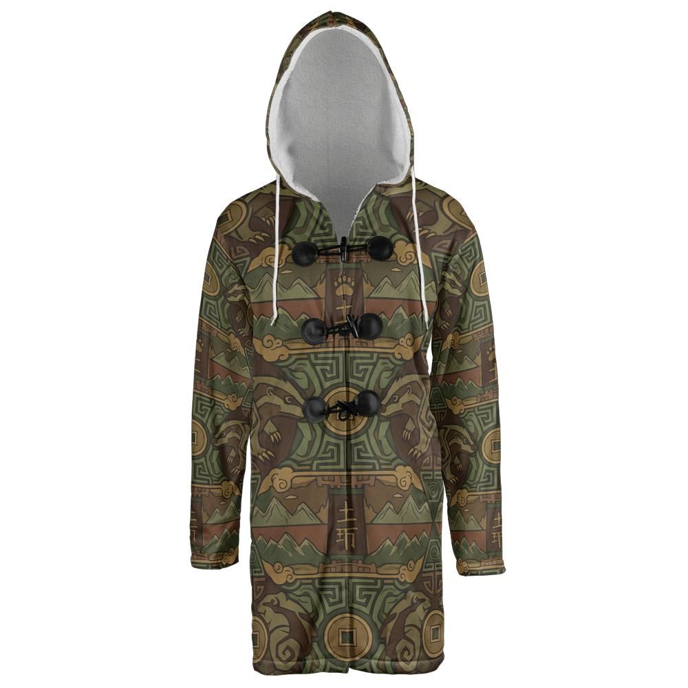 ATLA Earth Kingdom Inspired Hooded Cloak Coat