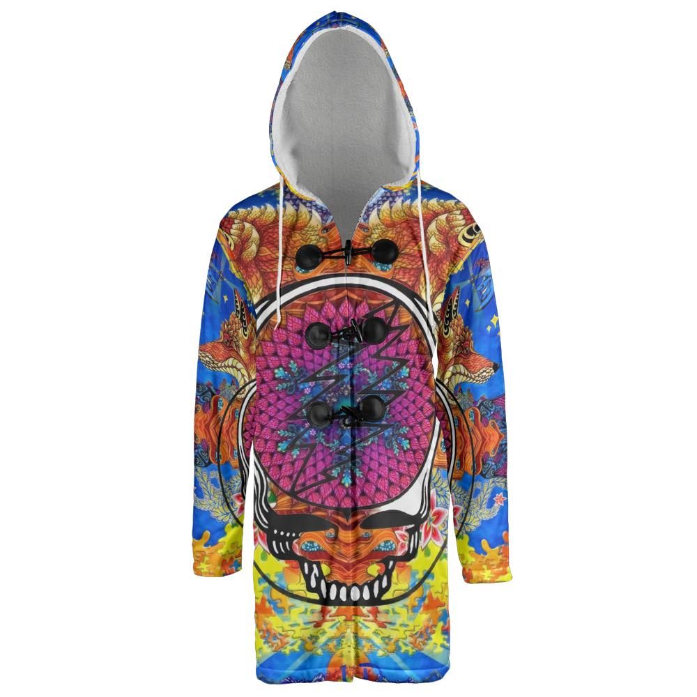 Foxy Deadhead Hooded Cloak Coat