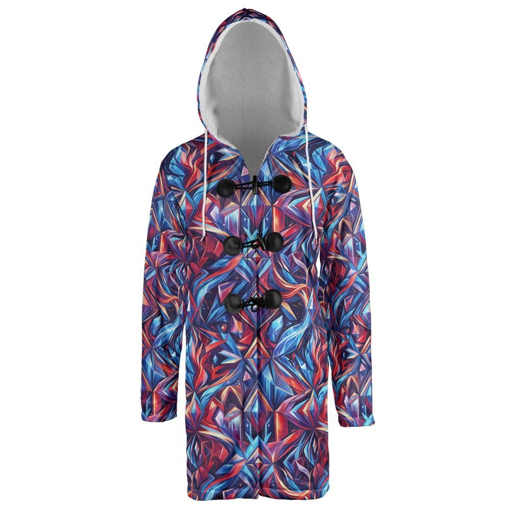 Prismari Hooded Cloak Coat