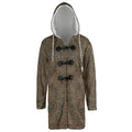 Celtic/Viking Inspired Hooded Cloak Coat
