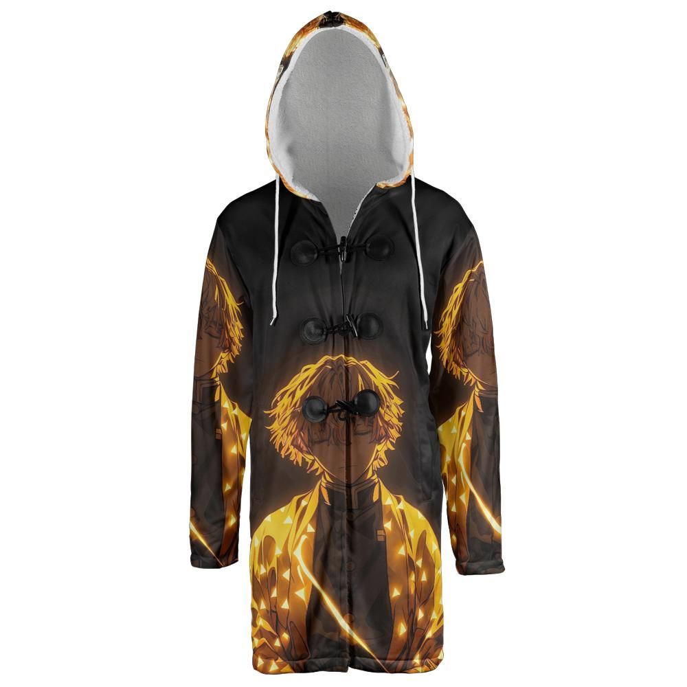 Zenny Hooded Cloak Coat