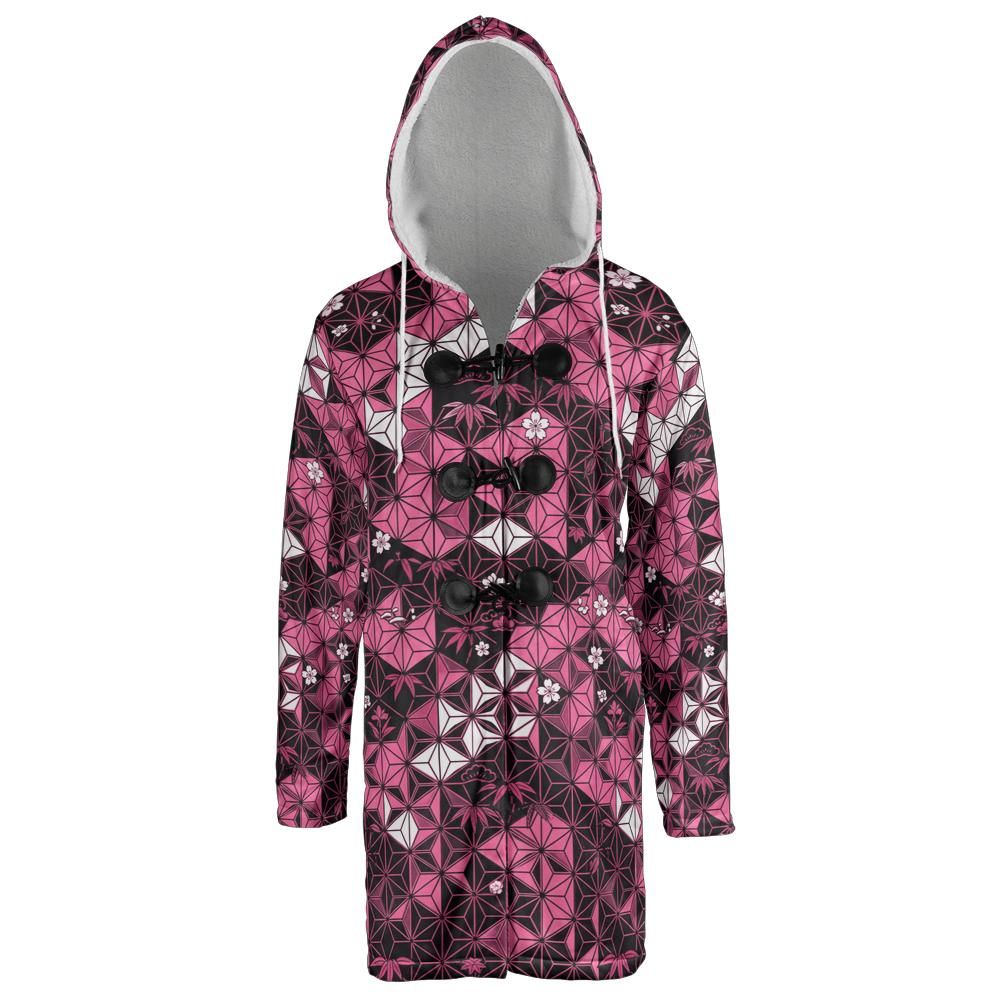 Demon Slayer Nezuko Inspired Hooded Cloak Coat