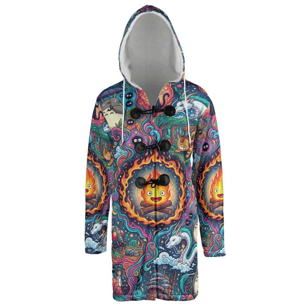 Ghibli Hooded Cloak Coat