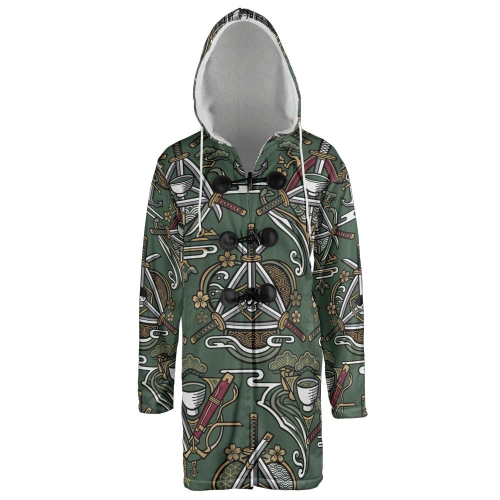 Pirate Hunter Zoro Inspired Hooded Cloak Coat