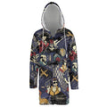 Cowboy Bebop Inspired Hooded Cloak Coat