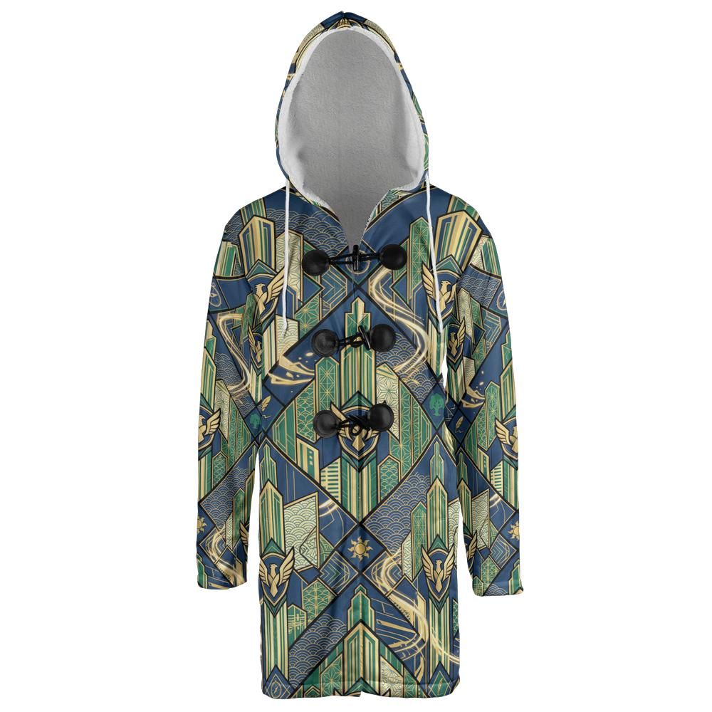 Brokers Hooded Cloak Coat
