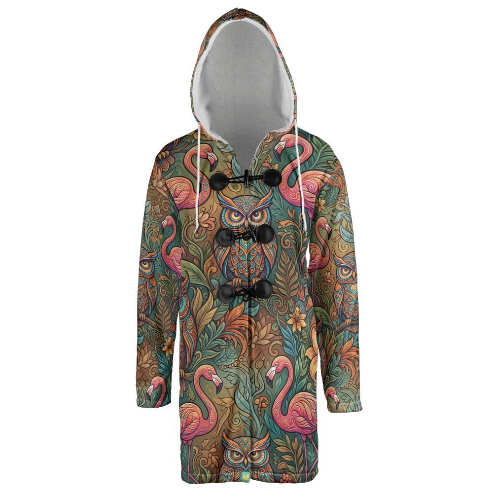 Everwild Theme All-over Print Hooded Cloak Coat