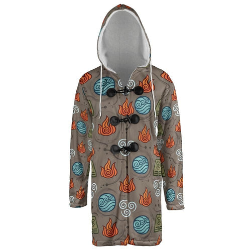 ATLA 4 Nations Inspired Hooded Cloak Coat