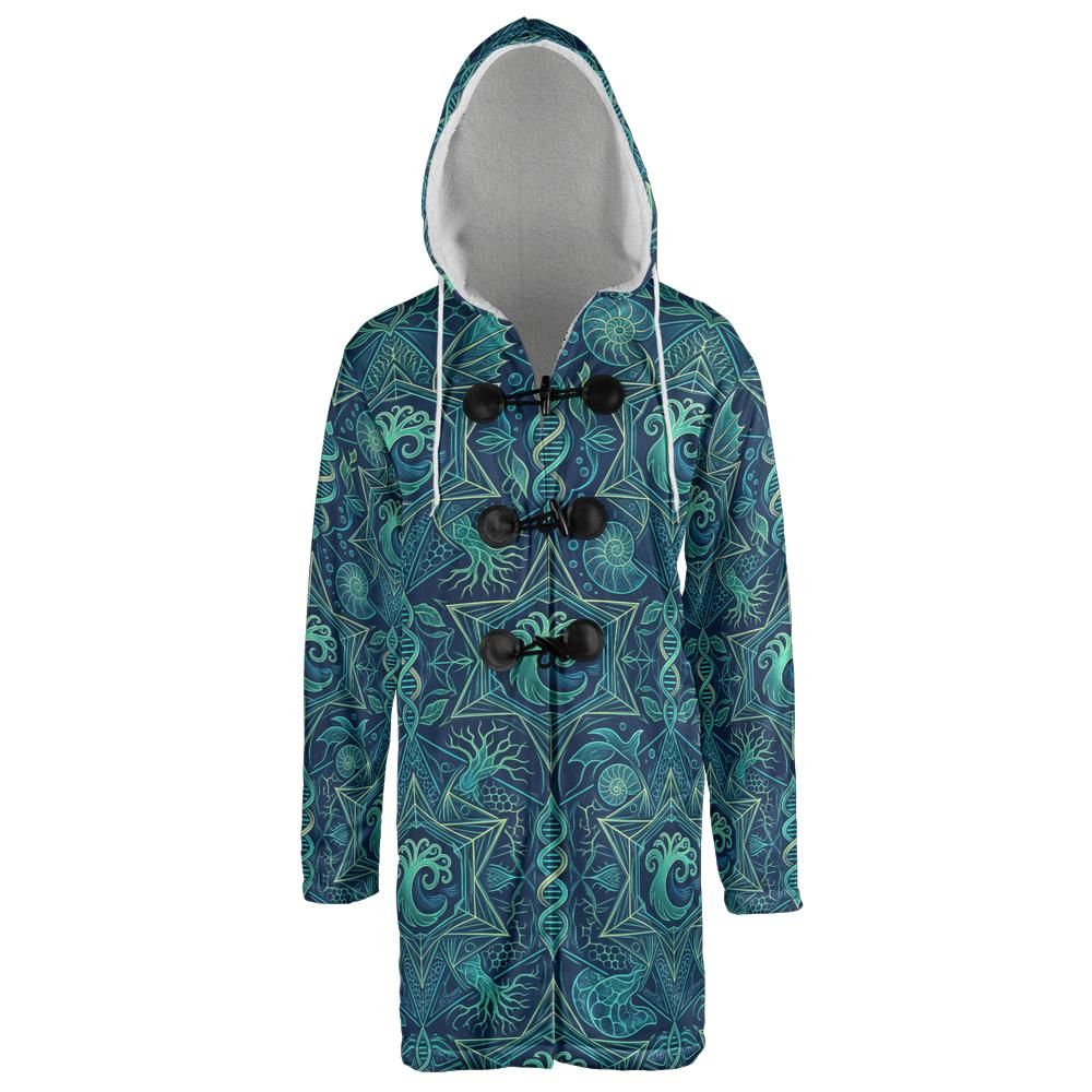 Simic Hooded Cloak Coat