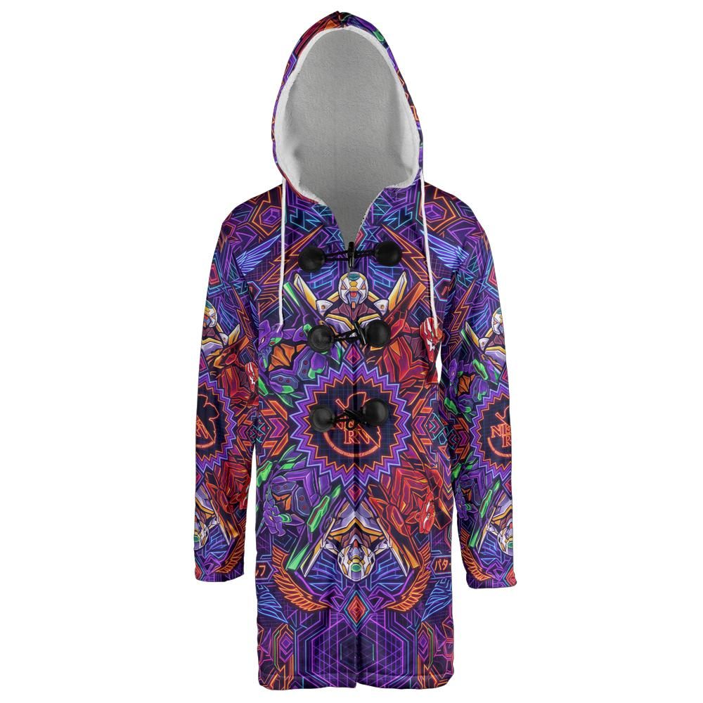 NERV Inspired Hooded Cloak Coat