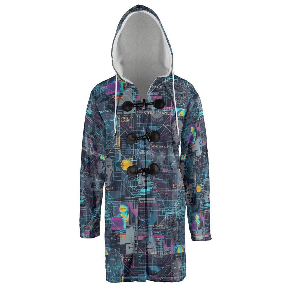Anti-Surveillance Hooded Cloak Coat