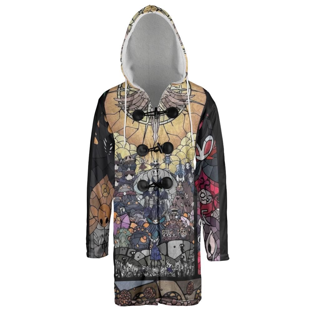 Stained Hollow Knight Hooded Cloak Coat