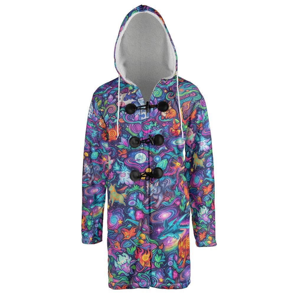 Pal Inspired Hooded Cloak Coat