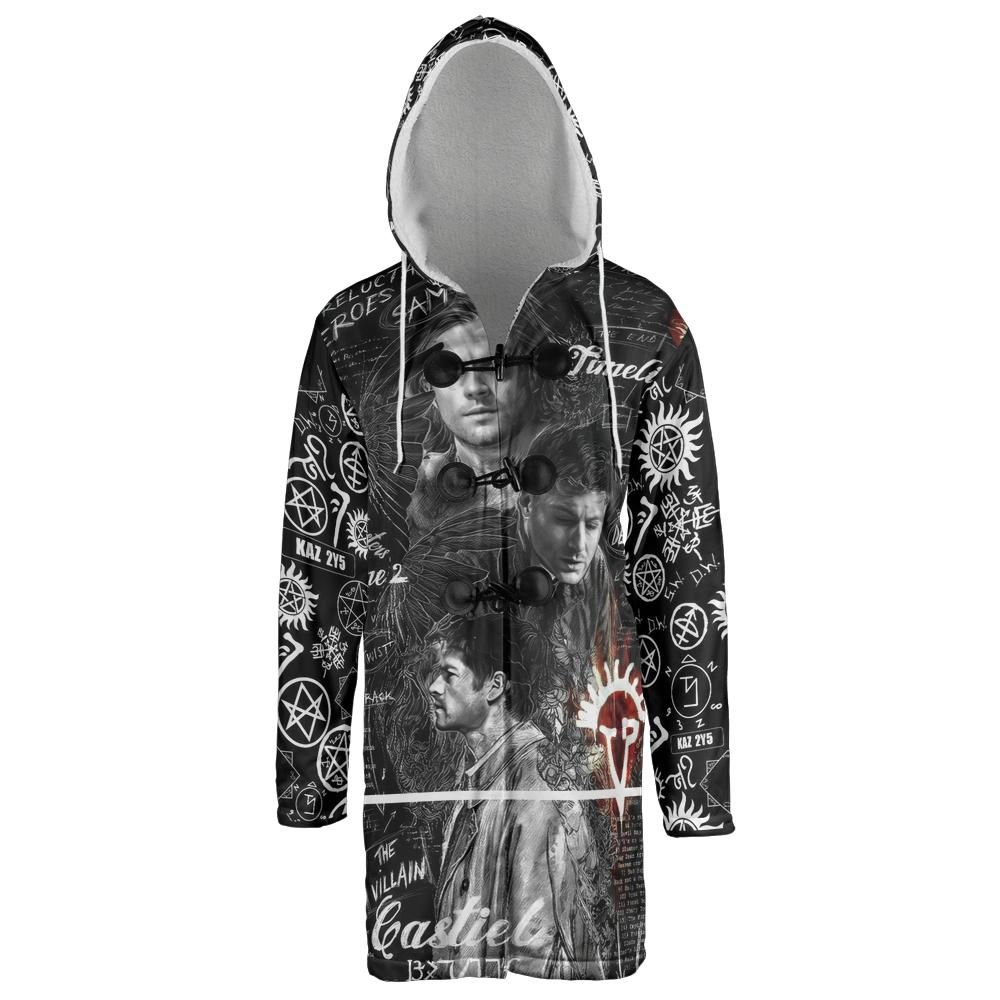 Supernatural Hooded Cloak Coat