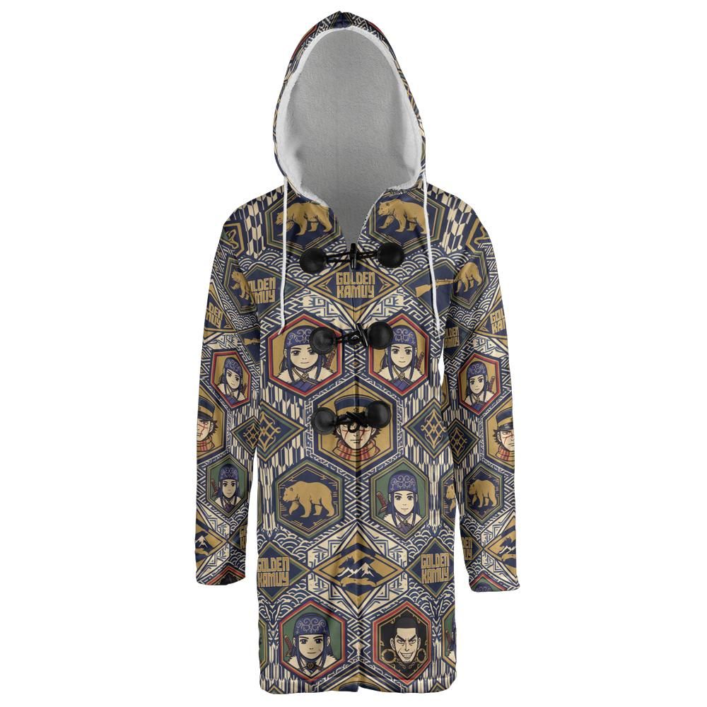 Golden Kamuy Hooded Cloak Coat