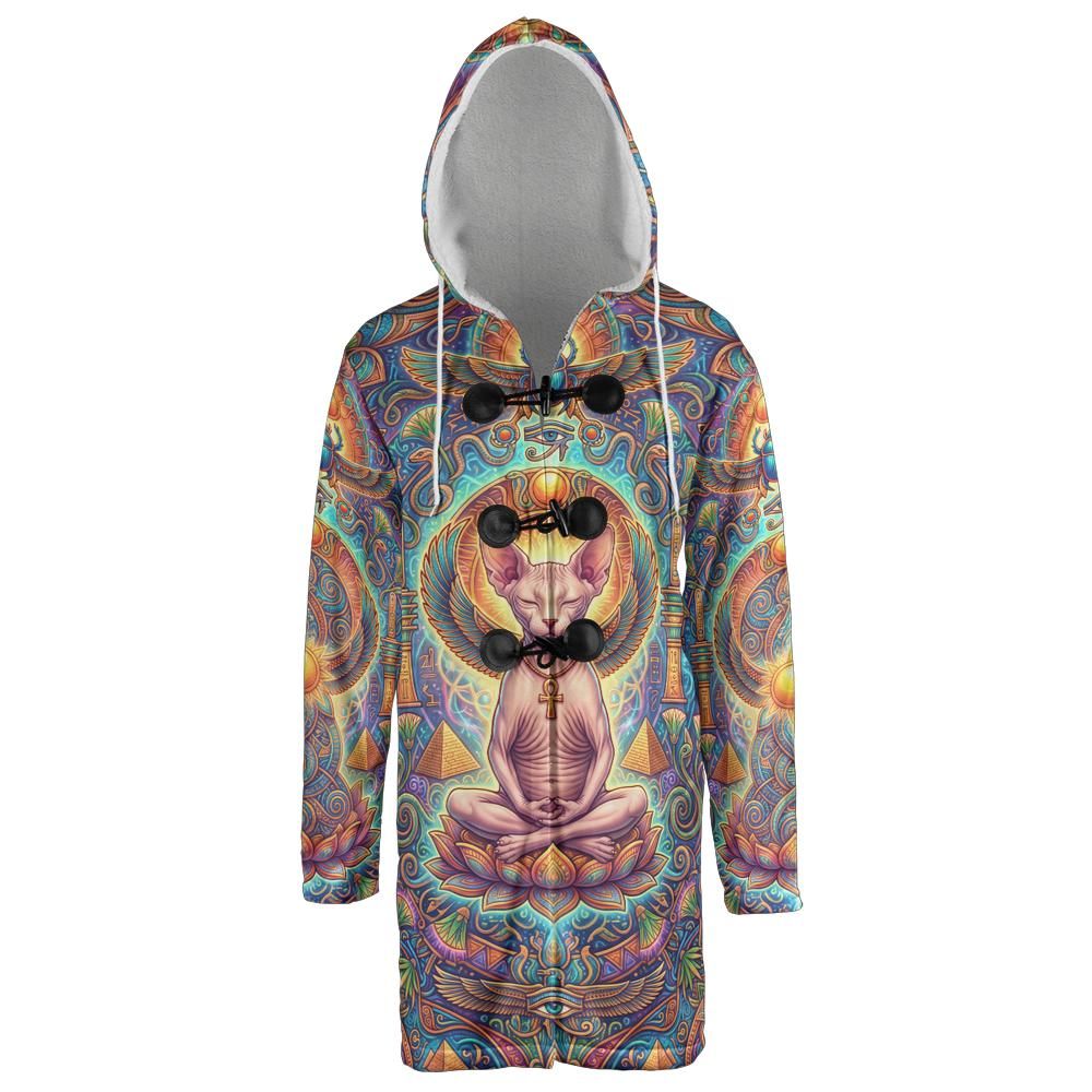 Great Oracle Hooded Cloak Coat