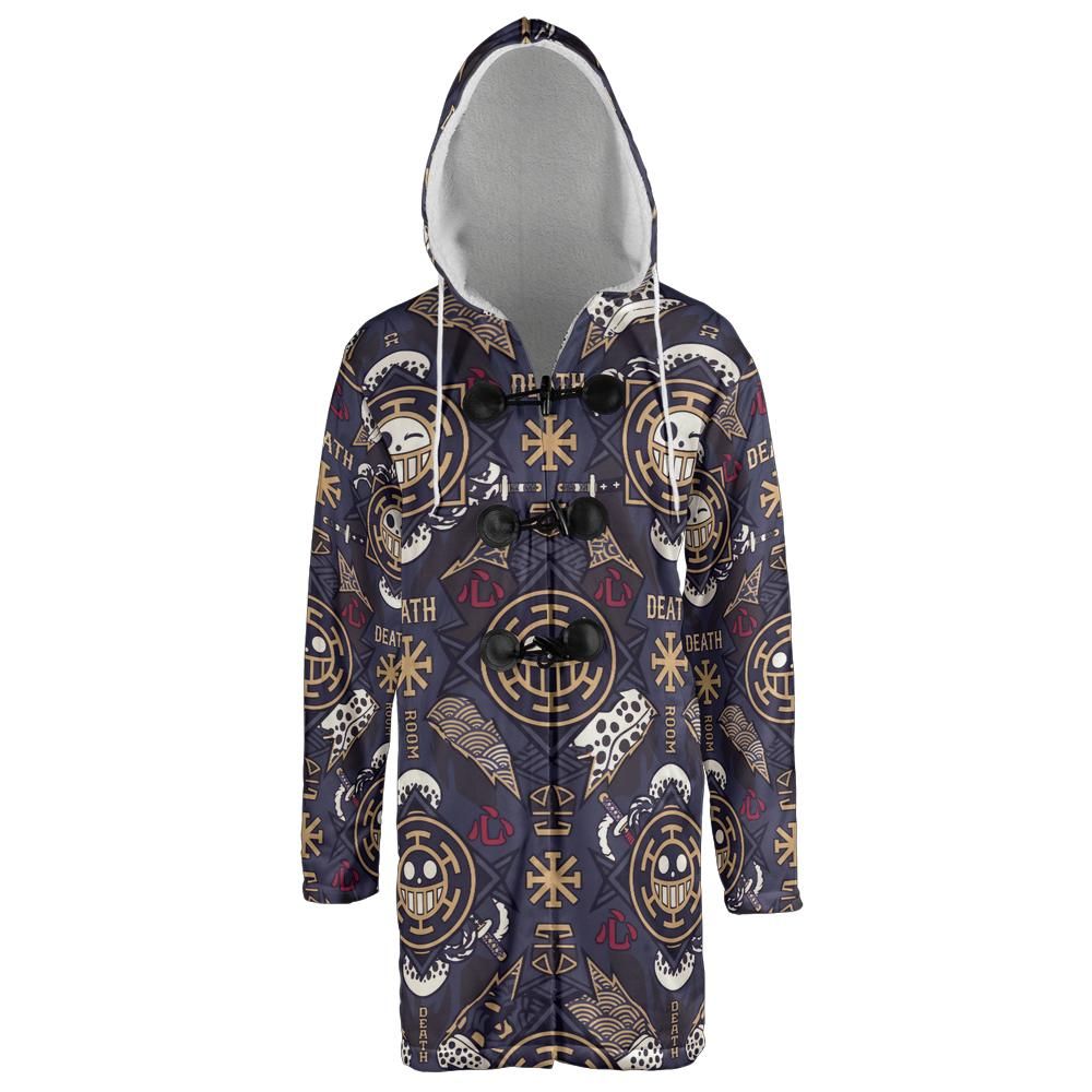 Trafalgar Law Inspired Hooded Cloak Coat
