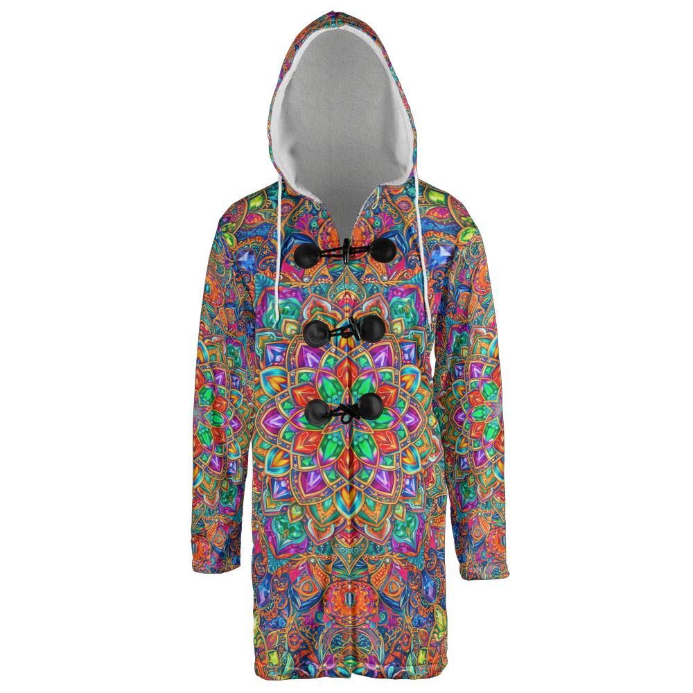 Gemscope Hooded Cloak Coat