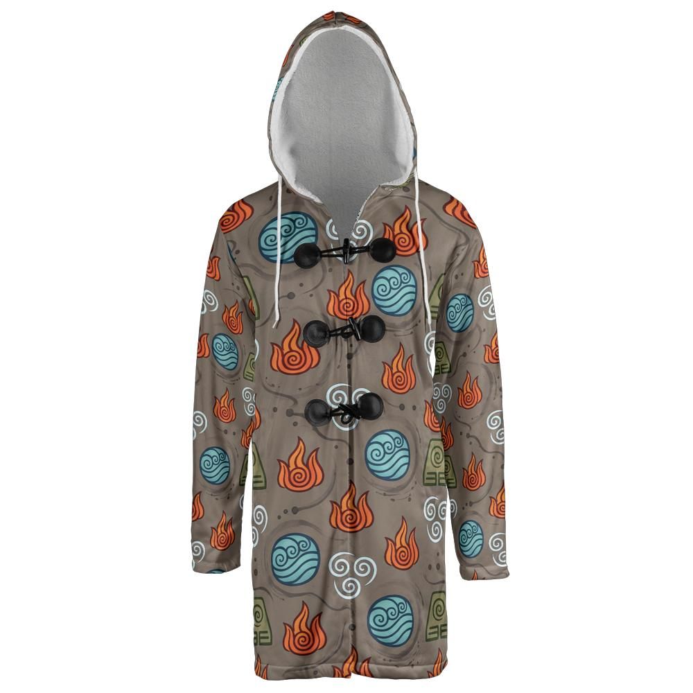 ATLA 4 Nations Inspired Hooded Cloak Coat